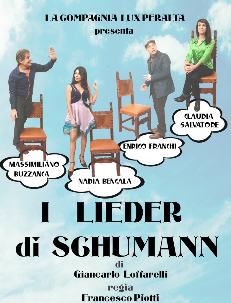 locandina lieder di Schumann